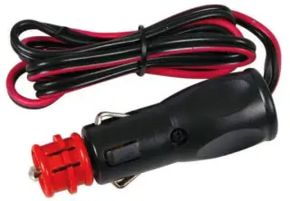 Pistik sigareti süütaja ja 12mm (2in1) 12/24V 5A, 2M juhtmega